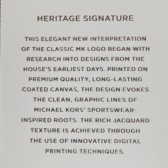 Michael Kors Logo Zip-Around Wristlet Wallet Beige/Brown Leather & Canvas - Picture 11 of 12